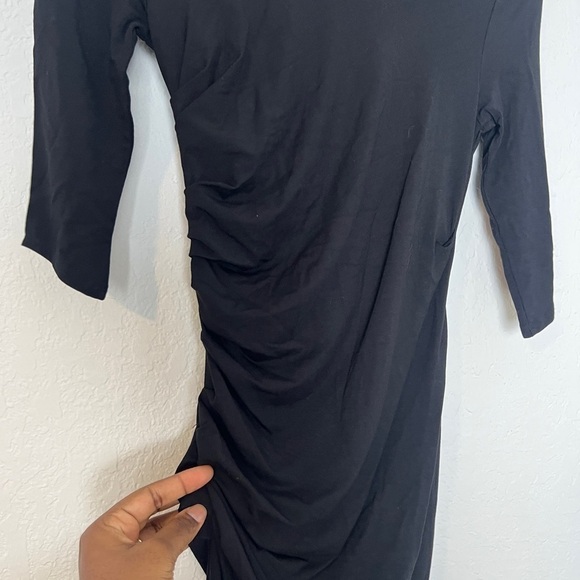 Helmut Lang Asymmetric Nova Jersey Dress - Picture 7 of 10